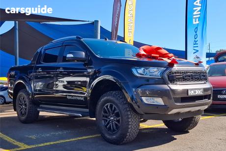 Black 2016 Ford Ranger Dual Cab Pick-up Wildtrak 3.2 (4X4)