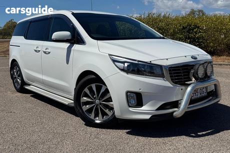 White 2018 Kia Carnival Wagon Sli