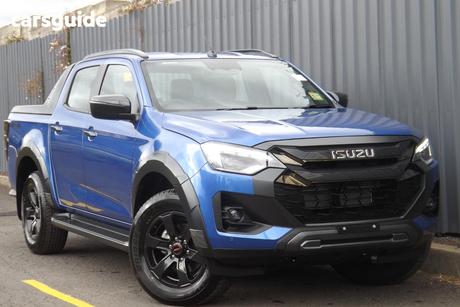 Blue 2026 Isuzu D-MAX Crew Cab Utility X-Terrain (4X4)