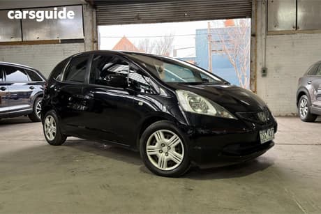 Black 2008 Honda Jazz Hatchback Gli