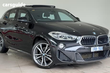 Black 2020 BMW X2 Wagon Sdrive18I M Sport