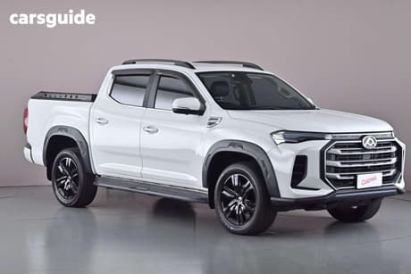 White 2023 LDV T60 Double Cab Utility Max Luxe (4X4)