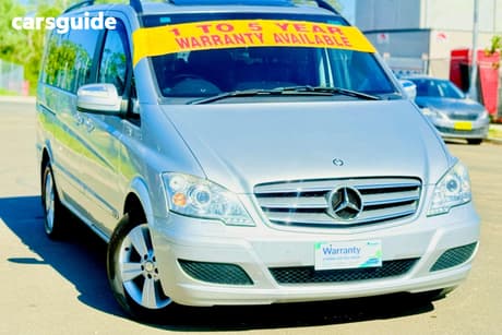 Silver 2012 Mercedes-Benz Viano Wagon 3.0 Cdi