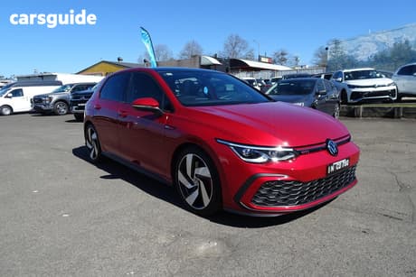Red 2021 Volkswagen Golf Hatchback Gti