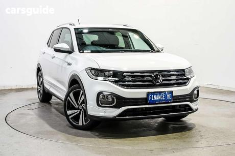 White 2022 Volkswagen T-Cross Wagon 85Tsi Life