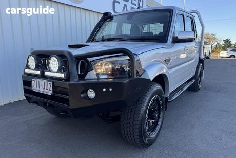 Silver 2022 Mahindra PIK-UP Dual Cab Chassis S11 4X4