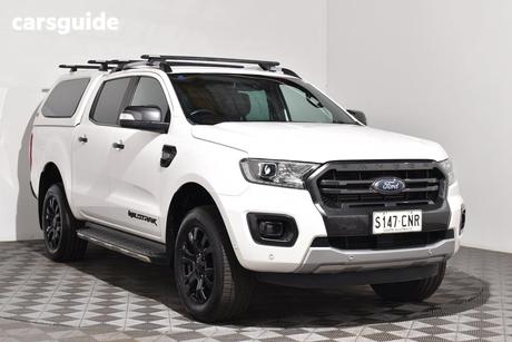 White 2022 Ford Ranger Double Cab Pick Up Wildtrak 3.2 (4X4)