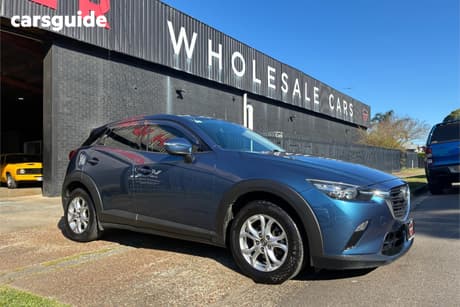 Blue 2018 Mazda CX-3 Wagon Maxx Sport (Fwd)