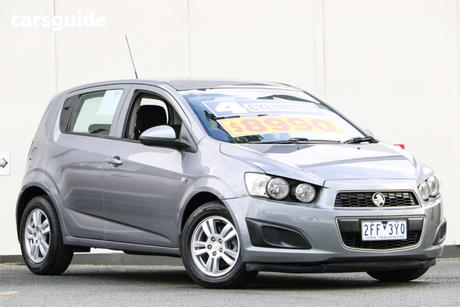 Grey 2012 Holden Barina Hatchback