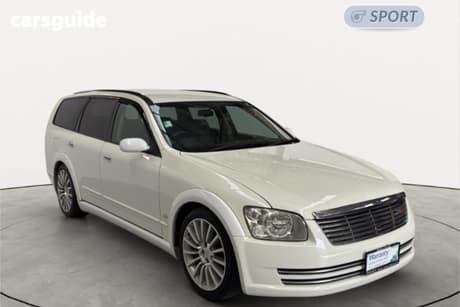 White 2004 Nissan Stagea SUV AXIS 350S