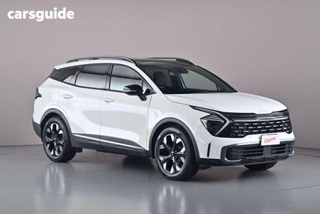 White 2022 Kia Sportage Wagon Gt-Line (Awd)