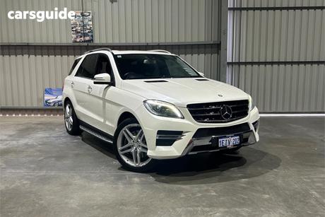 White 2012 Mercedes-Benz ML SUV ML500 4X4