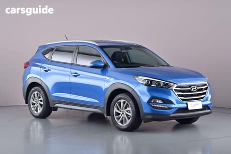 Blue 2018 Hyundai Tucson Wagon Active (Fwd)