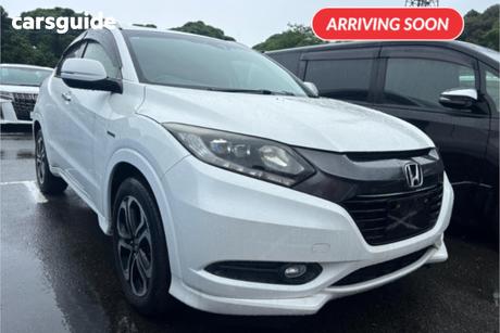 White 2015 Honda Vezel SUV HYBRID Z