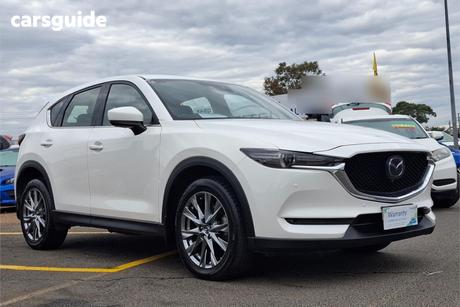 White 2018 Mazda CX-5 Wagon Akera (4X4)