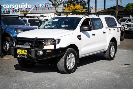 White 2018 Ford Ranger Crew Cab Utility Xl 3.2 (4X4)