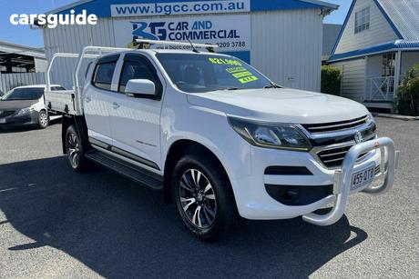 White 2017 Holden Colorado Crew Cab Pickup Ls (4X4)