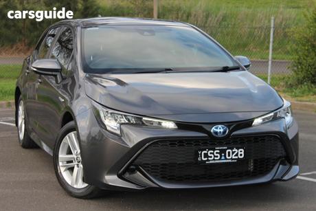 Grey 2022 Toyota Corolla Hatchback Ascent Sport Hybrid