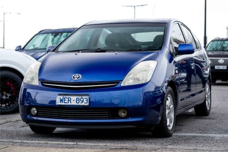 Blue 2007 Toyota Prius Hatchback Hybrid