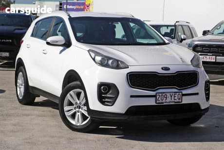 White 2017 Kia Sportage Wagon Si (Fwd)