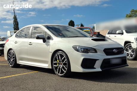 White 2021 Subaru WRX Sedan Sti Spec R (Wing) (Awd)
