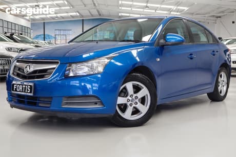 Blue 2011 Holden Cruze Sedan Cd