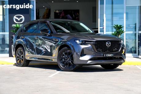 Grey 2025 Mazda CX-60 Wagon P50E Gt Vision Phev