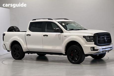 White 2025 GWM Cannon Alpha Dual Cab Utility Ultra Phev (4X4)