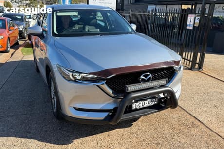 Silver 2018 Mazda CX-5 Wagon Touring (4X4) (5Yr)