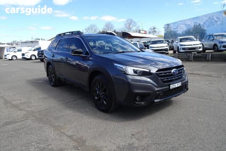 Grey 2024 Subaru Outback Wagon Awd Sport Xt