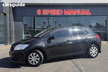 Black 2007 Toyota Corolla Hatchback Ascent Seca