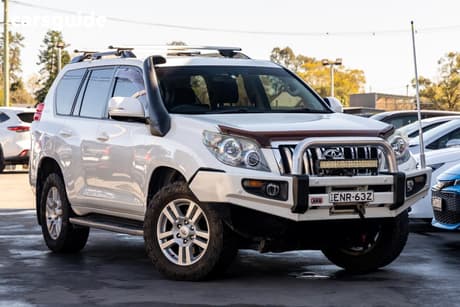 White 2011 Toyota Landcruiser Prado Wagon Kakadu (4X4)