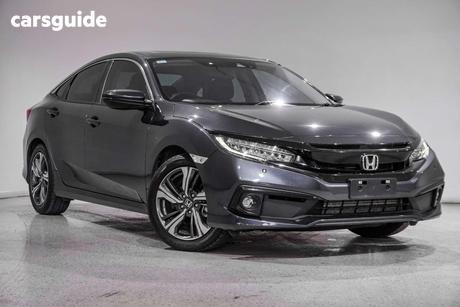 Blue 2019 Honda Civic Sedan Vti-Lx