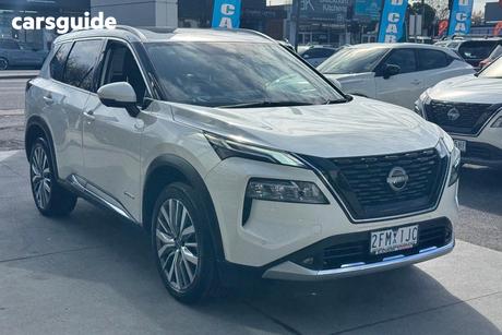 White 2024 Nissan X-Trail Wagon Ti-L (4Wd) E-Power (Hybrid)