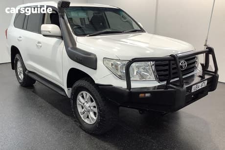 White 2012 Toyota Landcruiser Wagon Gxl (4X4)