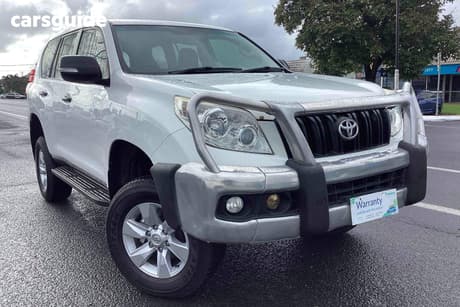 White 2012 Toyota Landcruiser Prado Wagon Gx (4X4)