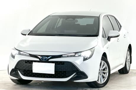 White 2024 Toyota Corolla Hatchback Ascent Sport Hybrid
