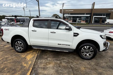 White 2016 Ford Ranger Dual Cab Pick-up Wildtrak 3.2 (4X4)