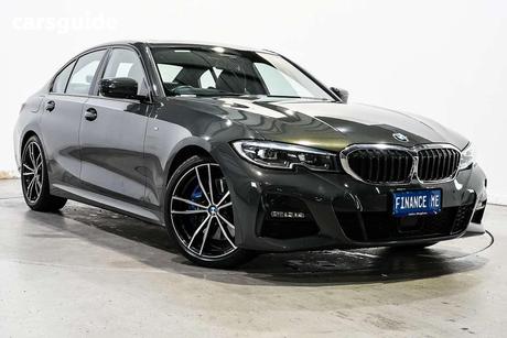 Grey 2019 BMW 330I Sedan Luxury Line