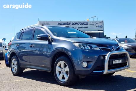 Blue 2013 Toyota RAV4 Wagon Cruiser (4X4)