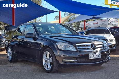 Black 2010 Mercedes-Benz C220 Sedan Cdi Classic
