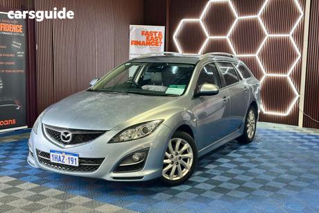 Blue 2011 Mazda 6 Wagon Touring