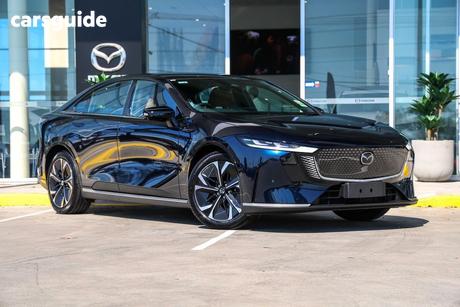 Blue 2026 Mazda 6E Sedan Atenza