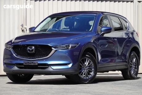 Blue 2018 Mazda CX-5 Wagon Touring (4X4)