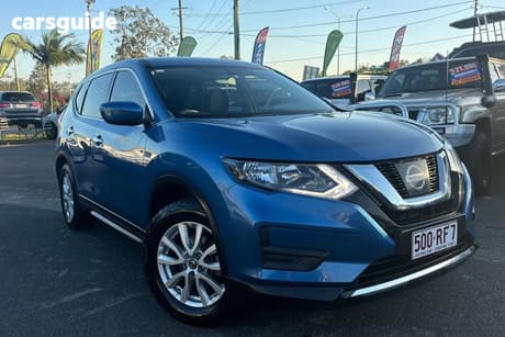 Blue 2018 Nissan X-Trail Wagon St (2Wd)