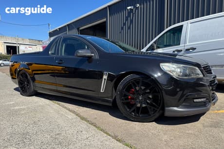Black 2014 Holden UTE Utility Sv6