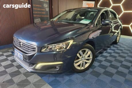 Blue 2015 Peugeot 508 Sedan ACTIVE MY15