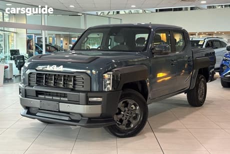 Blue 2025 Kia Tasman Double Cab Pick Up Sx (4X4) (Std) Body Fender