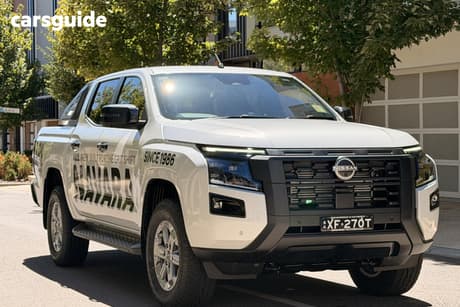 White 2025 Nissan Navara Dual Cab Pick-up St (4X4)