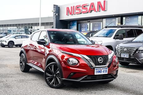 Red 2021 Nissan Juke Hatchback Ti